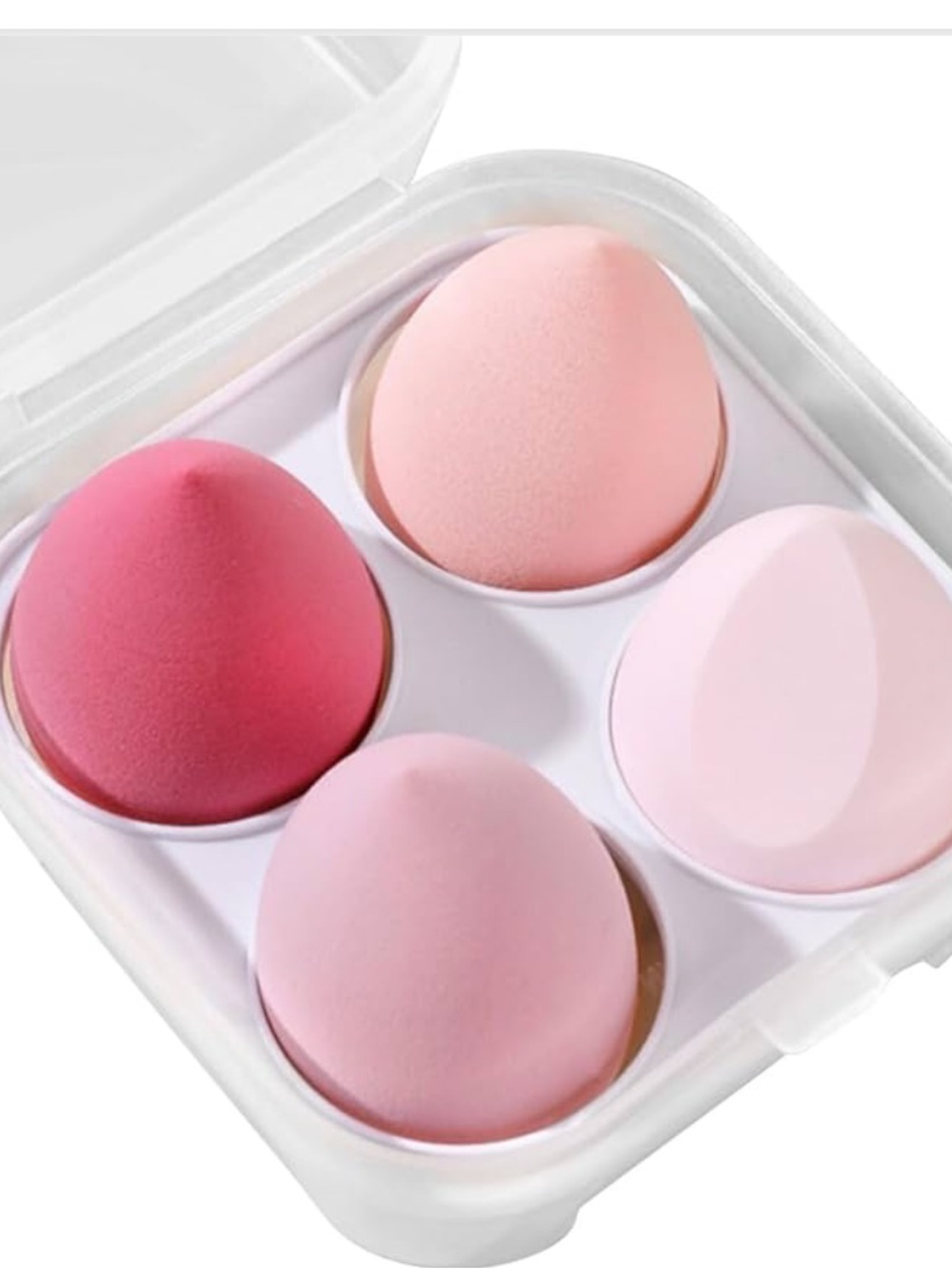 Makeup Sponges Pink Gradient-4 & 7 air cushion puff super soft dry wet dual-use